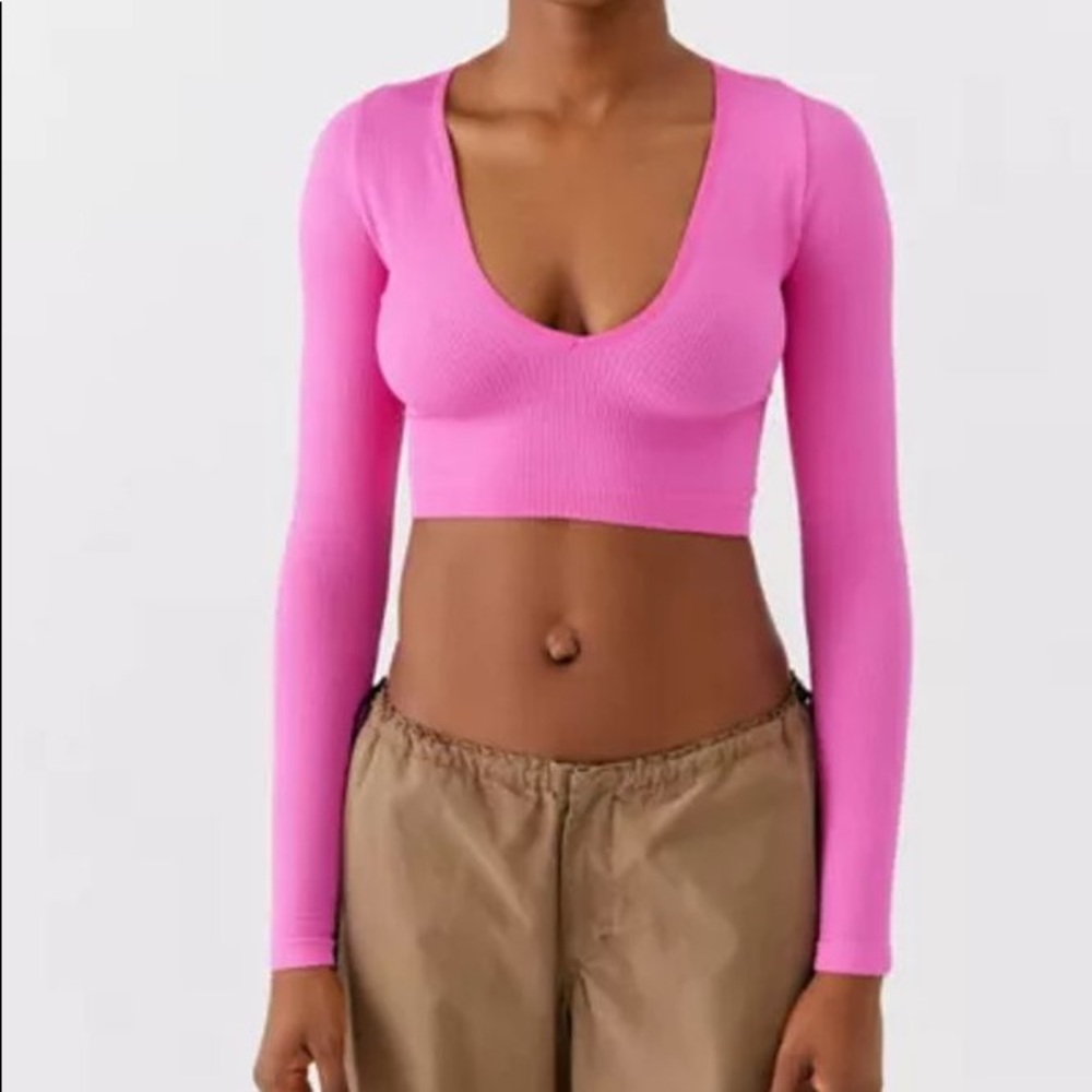 Urban outfitters out from under long sleeve seamless top